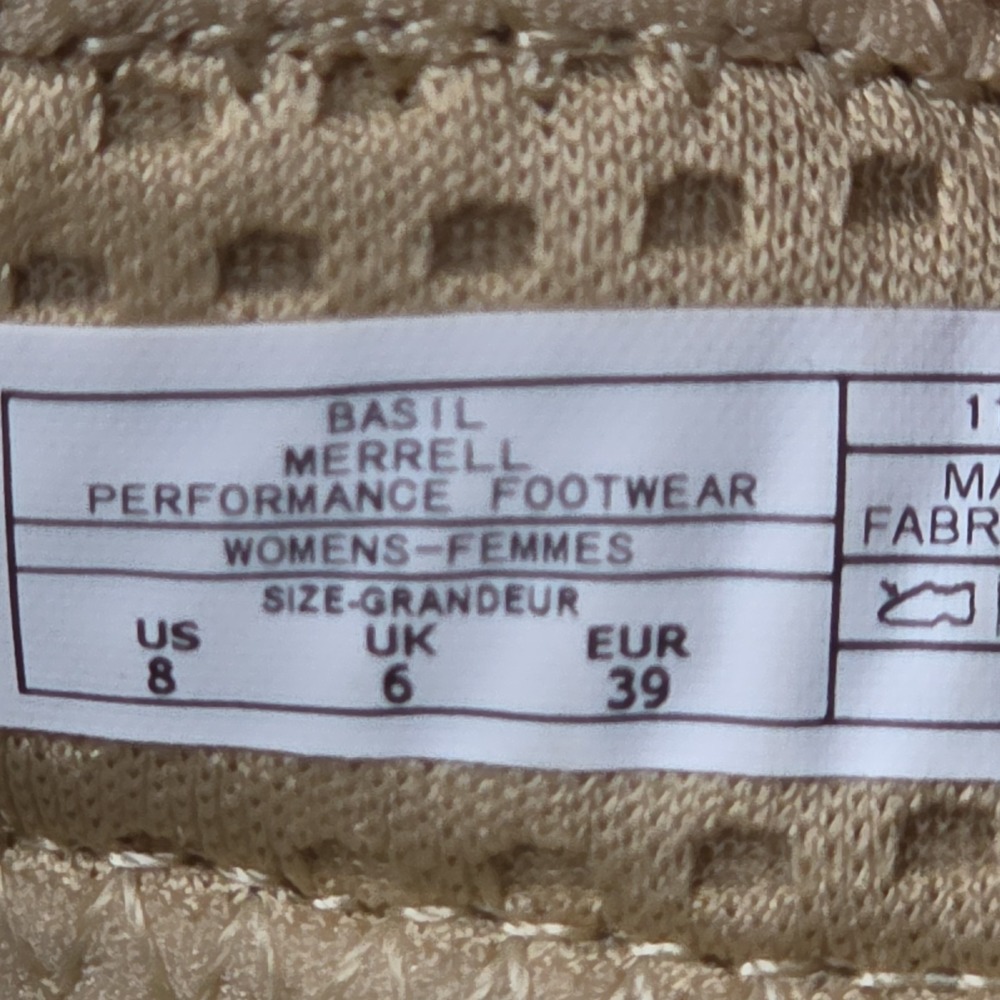 Merrell Terran 4 Back strap Women's Size US 8 J008162 Tan Beige - Picture 8 of 9